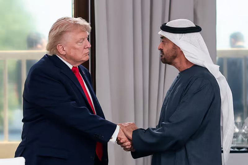 رؤساء الإمارات والولايات المتحدة يناقشون التطورات الإقليمية والتعاون الثنائي